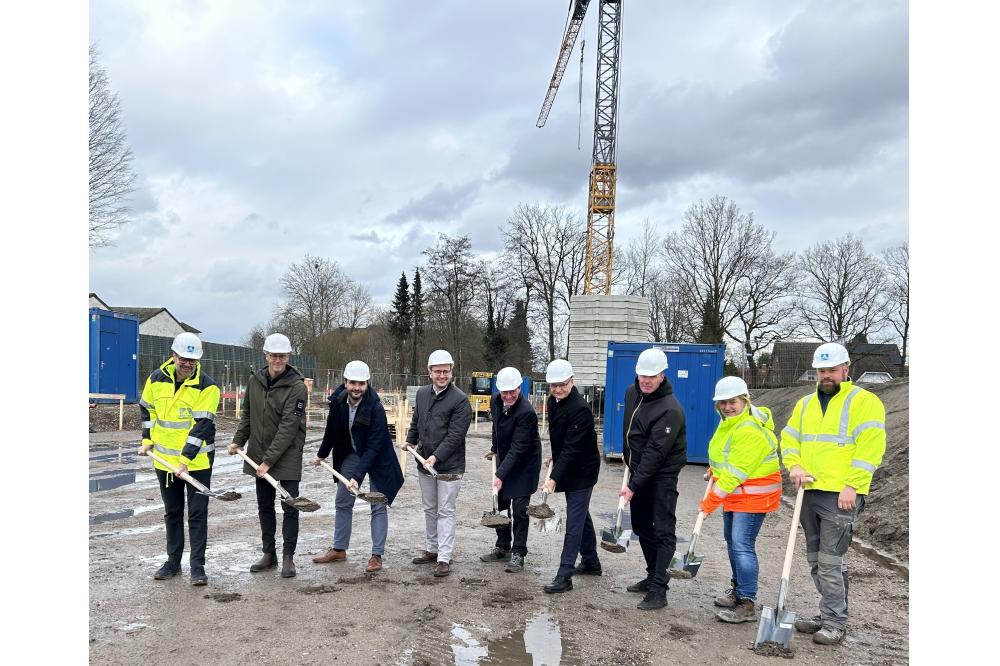 Spatenstich f&uuml;r Familienwohnen in der Ortsmitte Reckenfeld